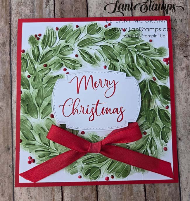 Christmas Card Using Color Dare Color Challenge 680